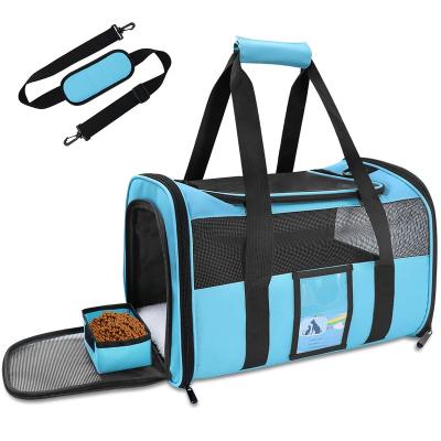 China Stored Breathable Pet Carriers And Travel Product Portable Pet Carriers Bag Cat Pet Bag Carrier Backpack Handbag For Travel for sale