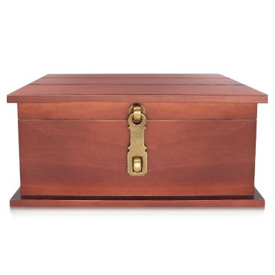 China Sustainable Premium Wooden Gift Box Keepsake Box Empty Storage Box Wood. for sale