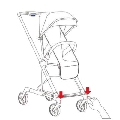 China Factory price steel prams and stroller egg pram hook baby carriage for sale