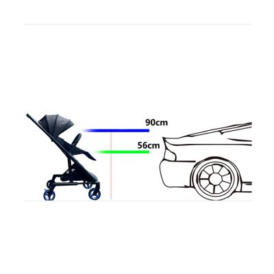 China Wholesale Cheap Price Steel Shower Favors Jogger Stroller Pram Baby Carriage Car for sale