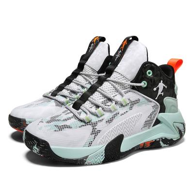 China Cushioning Anti Slippery Rubber Sole Basketball Shoes Men Sneakers Good Quality Sports Shoes For Sport for sale