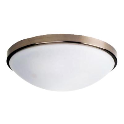 China ROUTE Stainless Steel Microwave Lighting Flush Mount Ceiling Light 18W- 8 Inch LED Modern Ceiling Light Fixture - Ideal for Kitchen for sale