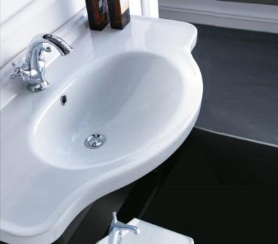 China Minimalist DONO 1100mm*620*265mm Slim Household Washroom Edge Basin Ceramic Basin Intertek Certified for sale