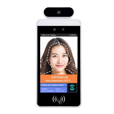 China 8 Inch Indoor Face Recognition 3 Years Warranty Temperature Kiosk Digital Signage Totem for sale