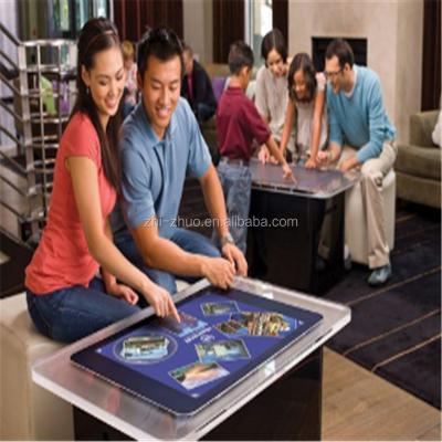 China Indoor Video Game Retail Kiosk Interactive Multi Touch Internet Table For Sale for sale