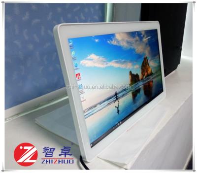 China 10 point capacitive touch 21.5 inch TFT type lcd all in one pc and computer monitor with wifi for sale