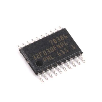 China MCU Integrated Circuit STM32F030F4P6 Chip IC MCU Microcontroller TSSOP-20 for sale