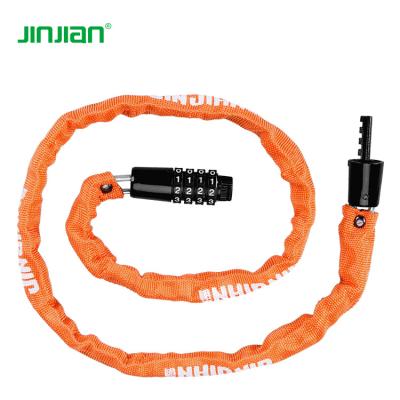 China Available Free Sample Bike Bicycle Chain Lock Digital Bike Lock for sale