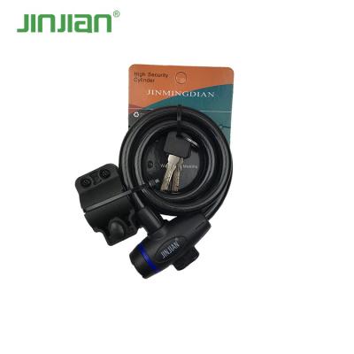 China JINJIAN 506 Durable High Security High Security Anti-theft Bike Cable Lock for sale