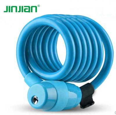 China Durable/Environmental/Convenience Hot Sale Bike Jinjian Cable Lock Hard Bike Accessories With Bracket for sale