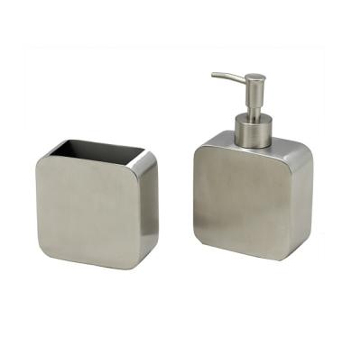 China Sustainable Hot Selling Stainless Steel Bath Accessories Bathroom Set for sale