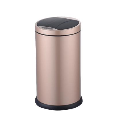 China Sustainable Household Trash Bin Sensor 6L 9L 12L Smart Indoor Stainless Steel Sensor Trash Can for sale