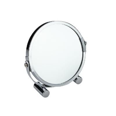 China Magnifying Chrome Plated Small Stand Makeup Mirror Cheap Table Mirror for sale