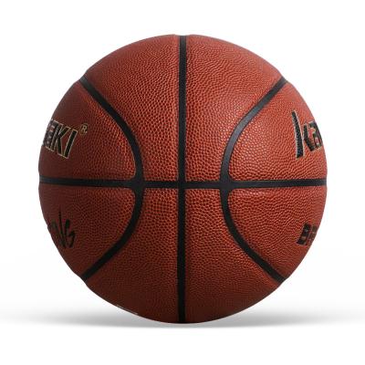 China Best PU Brown Basketball College Basketball Game Training Training Basket Ball Adults Indoor Outdoor Leather Basketball Real Basketball Balls for sale