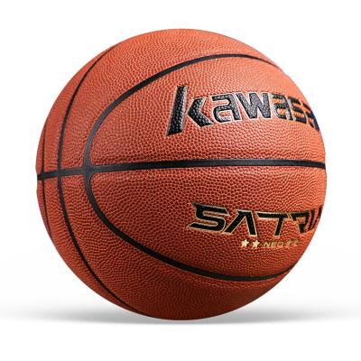 China Selling Leather Basketball Landle Training Rubber Basketball PU Leather Basketball Game Best Packing Wholesale Custom Basketball Ball for sale