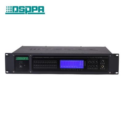 China 12 input 4 output PA system preamplifier with 12 input preamplifier with DC24V for sale