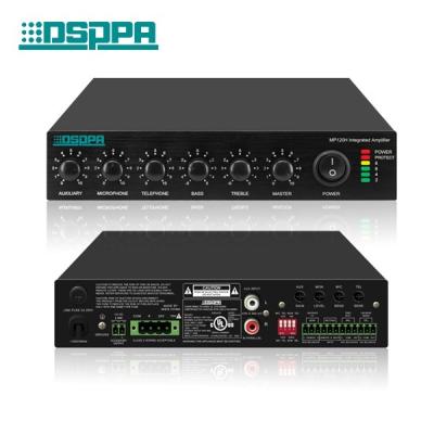 China 1U rack mounted mini digital mixer amplifier MP35H MP60H MP120H for sale