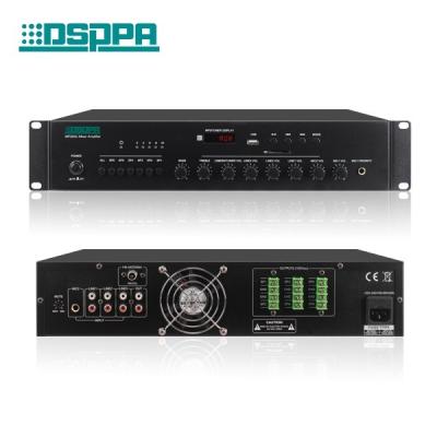 China 6 Zones 60W 120W 6 Zones Mixer Amplifier With USB / SD / FM for sale