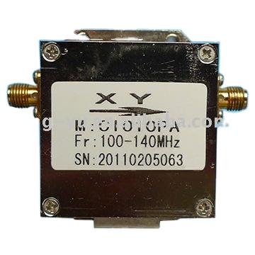 China Factory direct sale 10W isolator 100-140 MHz type coaxial connector isolators for sale