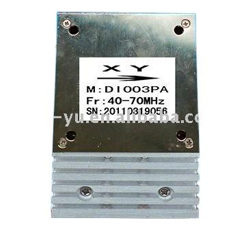 China High Quality Cheap 100W 40-70MHz VHF RF Ferrite Isolators 80*80*28 mm for sale