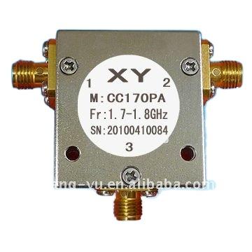 China CC170PA_1910-2170M 1910-2170MHz RF Coaxial Waveguide Insulators Circulators 19*19*13 mm for sale