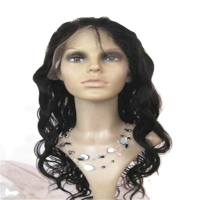 China Body Wave Deep Wave Indian Remy Human Hair Full Lace Wigs For Black People With Baby Hair for sale