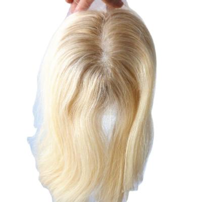 China Women Skin Toupee Super Silky Thin Hair Toupee Women Skin Toupee Customized Base Blonde Hair Color for sale