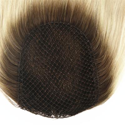 China New Virgin Regular Hairpiece Topper Wave Hair Topper For Women Fishnet Hair Hairpiece for sale