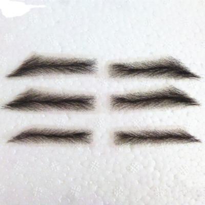 China 100% Fake Human Hair Lace Eyebrows Wig For Men for sale