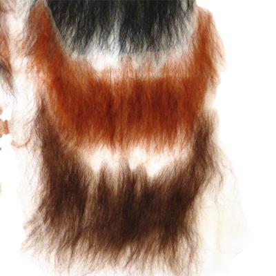 China Real Regular Wave Hair Suit Beard and Fake Mustache Mustache for sale