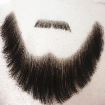 China Fake Beard And Hair Regular Lace Wave Mustache For Sale for sale