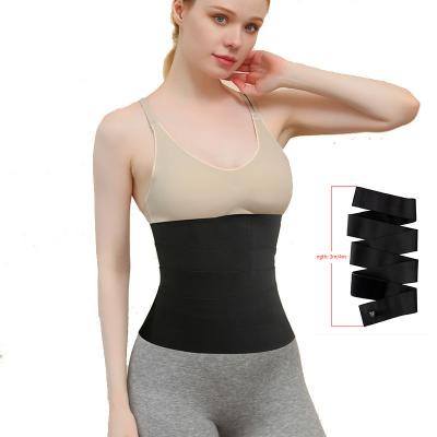 China Cinto Modelador De Corpo Waist Trainer With Tight Ropes Neoprene Waist Trimmer Body Shaper Tummy Control Sweater Adjustable Waist Trainer for sale