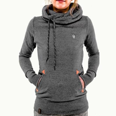 China Anti-wrinkle 2021 Plus Size 5XL Custom Gym Sweatshirt Women Hoodie Logo Embroidered Woman Hoodies Streetwear for sale