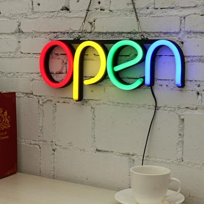 China Hotel Led Open Shop Sign Open Closed Led Neon Light Sign Lighting Led Open Sign for sale