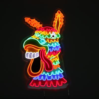 China High Brightness Drop Shipping Wall Mounted Happy Birthday Led Light Custom Neon Sign For Home Decor for sale