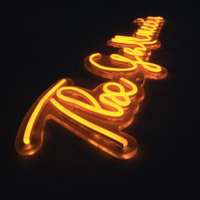 China Most Popular Led Logo Comics Neon Sign Kaws Acrylic Brightness Channel Led Sign With Cable Neon Sign for sale