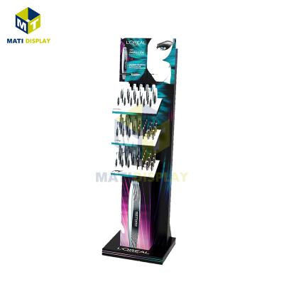 China Skin Care Products And Cosmetics Store Acrylic Stable Display Stand Promotion Customized for sale