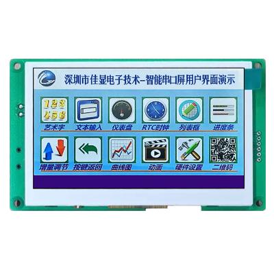 China Hot sale 4.3 inch TV-TN 480*272 18 bit 6R6G6B color 5.0V power supply no touch 4.3 tft lcd display 122.0Wx73.0Hx14.0T mm inches for sale