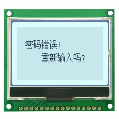 China greatbuy ST7565R or ST7567 drive monochrome12864 3inch power supply 3.3V tooth spi lcd display module 128x64 dot 54.0*50.0*8.0 mm for sale