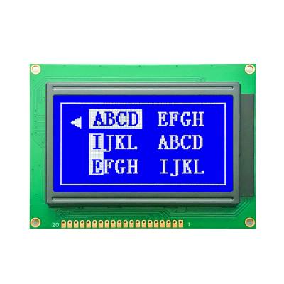 China Hot sale and 12864A STN blue white backlight KS0107 or API31107 drive 3.3V power supply128x64 graphic lcd display module 93.0Wx70.0Hx12.5T mm for sale