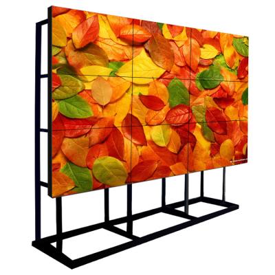 China China Indoor Price 55 Inch 1.7 Mm Bezel Less Seamless 4K HD TV Display LCD Videowall Advertising Screen Player for sale