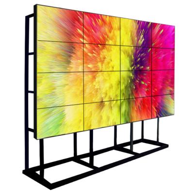 China 55 Inch 3x3 Bezel Large Display Panel Indoor Multi Screen 1920x1080 4k Seamless Hd Ultra Narrow LCD Videowall for sale