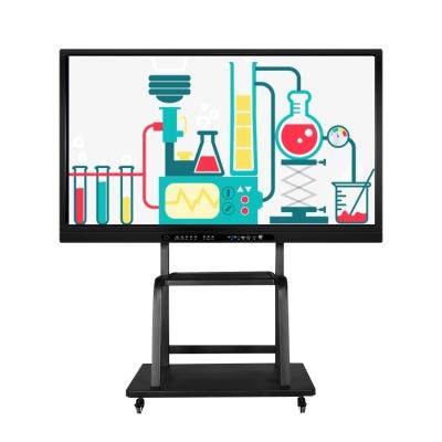 China Aluminum Alloy View E-Panel Touch Screen Computer Teaching Board Interactive Whiteboard Display For Classrooms for sale