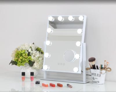 China 2021 new lighted makeup mirror large dresser mirror with 3 color light and dimmable founction for sale