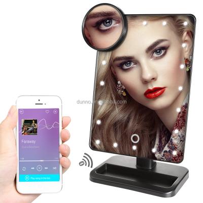 China Durable LED Speaker Mirror, LED Vanity Mirror with Wireless Speaker for sale