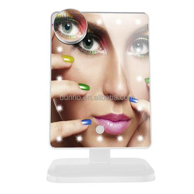 China Durable Modern Lighted Mirror With Light Touch Sensor Switch Lit Makeup Mirror Led Speaker for sale