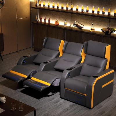 China Home Theater Sofa Recliner Extendable Customized Leather Sofa Recliner Sofa Mechanism for sale