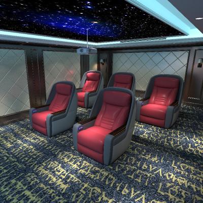 China Contemporary Worldlet series home cinema seating project cinema chair project luxury theater furniture for sale