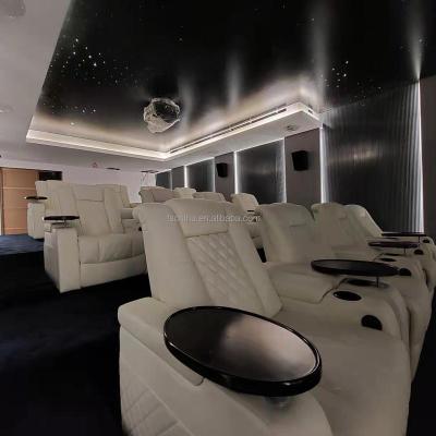 China Contemporary Home Theater 3 Loveseat Theater Seating Home Theater Furniture for sale