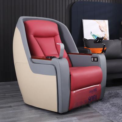 China New Modern Designed High End Customized Electric Recliner Sofa Recliner Sofa Leather Home Theater Furniture Chair for sale